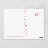 Carte Postale Postal Árbol de Navidad - Personnalisable (Dos)