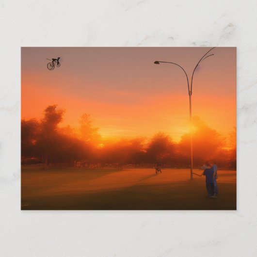 Carte Postale postal de agradecimiento (Devant)