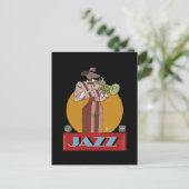 Carte Postale Postal - Jazz Dibujante (Debout devant)