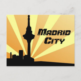 Carte Postale Postal Madrid