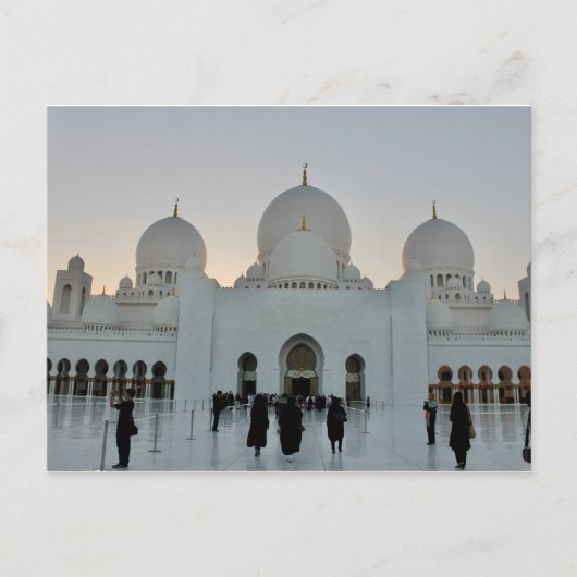Carte Postale Postal Mezquita Sheikh Zayed, Abu Dabi (Devant)