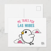 Carte Postale Postal Mostropi│ Me traes por la nubes (Devant / Derrière)