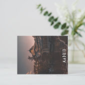 Carte Postale Postal Palacio de cristal Retiro madrid (Debout devant)