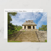 Carte Postale Postal, Parque National Palenque, Chiapas (Devant / Derrière)