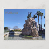 Carte Postale postal Plaza de España de Palma de Mallorca (Devant)