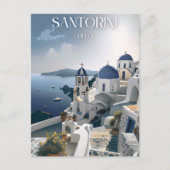 Carte Postale Postal Santorini, Santorini Postcard (Devant)
