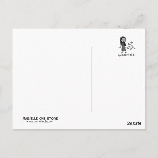 Carte Postale Postal Spring (Dos)