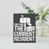 Carte Postale Postal Travailleurs actuellement Résidents Drôle (Debout devant)