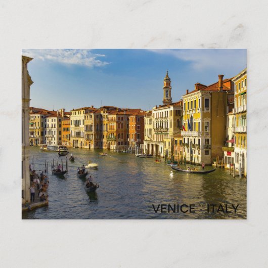 Carte Postale postal Venecia, Italia (Devant)