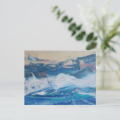 Carte Postale Postal Yellow Coast (Debout devant)