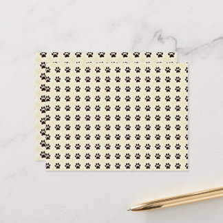 Carte Postale postales de patas de gato