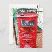 Carte Postale PostBox (Devant / Derrière)