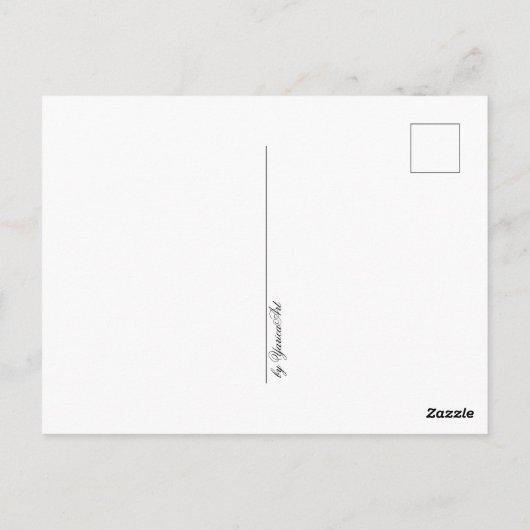 Carte Postale Postcard (Dos)