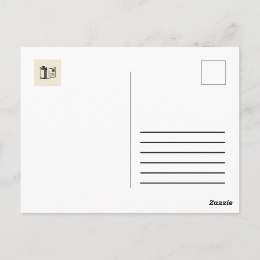 Carte Postale Postcard (Dos)