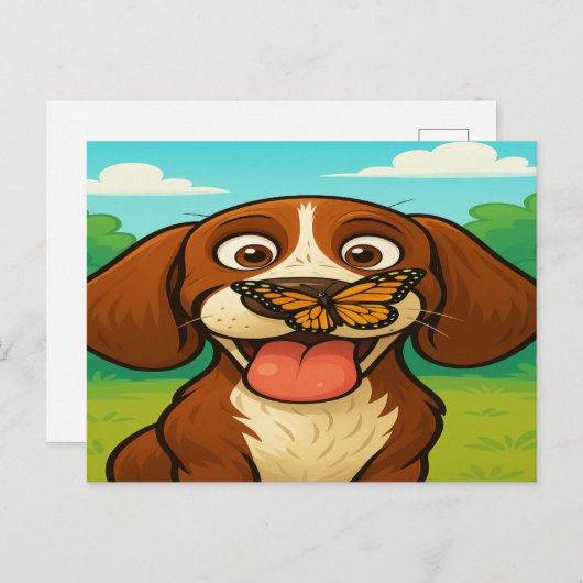 Carte Postale Postcard (Devant / Derrière)