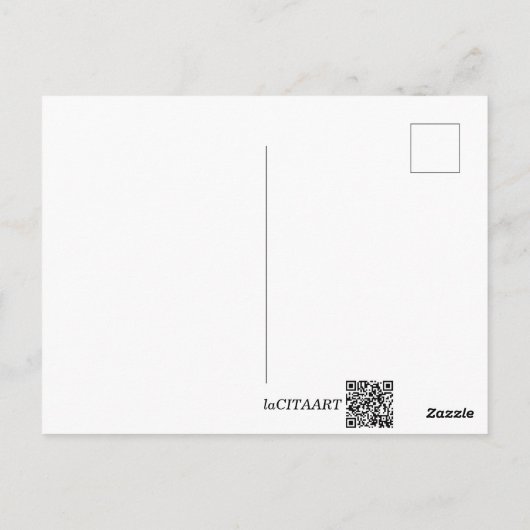 Carte Postale Postcard (Dos)