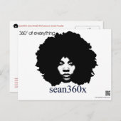 Carte Postale PostCard 360° tout (Devant / Derrière)