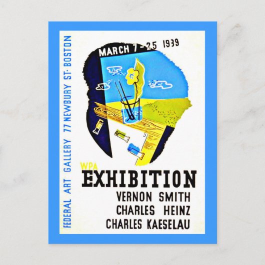 Carte Postale Postcard-Boston WPA Posters-20 (Devant)