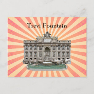 Carte Postale Postcard: Fontana di Trevi: Trevi Fountain