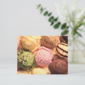 CARTE POSTALE POSTCARD GLACE SCOAM (Debout devant)