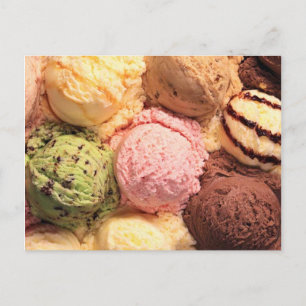 CARTE POSTALE POSTCARD GLACE SCOAM