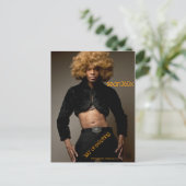 Carte Postale POSTcard GLAM GOLD (Debout devant)