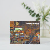 Carte Postale Postcard : Hong Kong Nightlife (Debout devant)