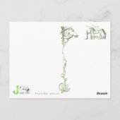 Carte Postale PostCard JudeToo JT29 (Dos)