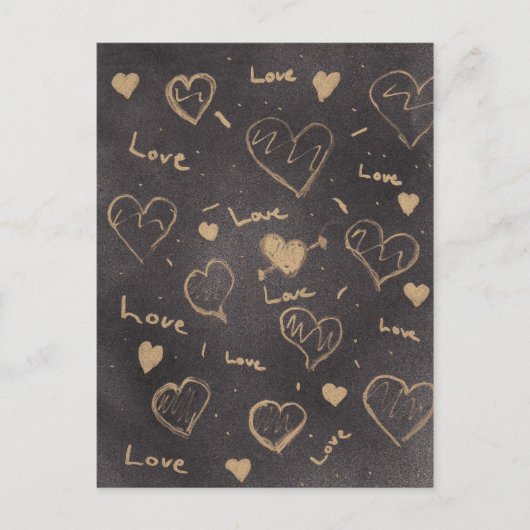 Carte Postale Postcard Love Series (Devant)