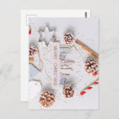 Carte Postale Postcard Navidad (Devant / Derrière)