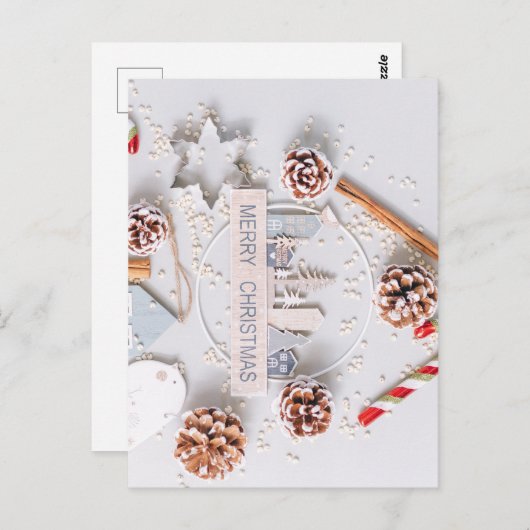 Carte Postale Postcard Navidad (Devant / Derrière)