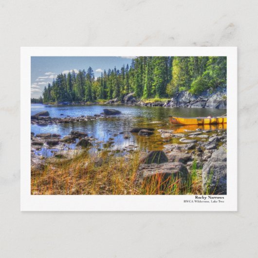 Carte Postale PostCard Rocky Narrows (Devant)