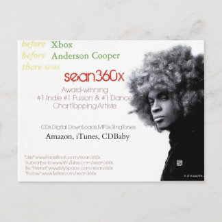 Carte Postale PostCard sean360x BE