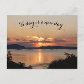Carte Postale Postcard Soluppgång (Devant)