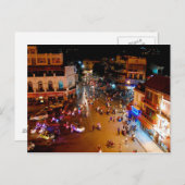 Carte Postale Postcard The Busy Hanoi Streets, Vietnam (Devant / Derrière)