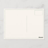 Carte Postale Postcard with Vintage Great Britain Flag (Dos)