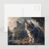 Carte Postale Postcards Cat Série 10 29 (Devant / Derrière)