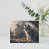 Carte Postale Postcards Cat Série 10 29 (Debout devant)