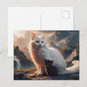 Carte Postale Postcards Cat Série 11 04 (Devant / Derrière)