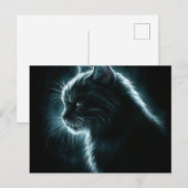 Carte Postale Postcards Cat Série 12 (Devant / Derrière)