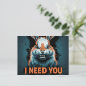Carte Postale Postcards I Need You (Debout devant)