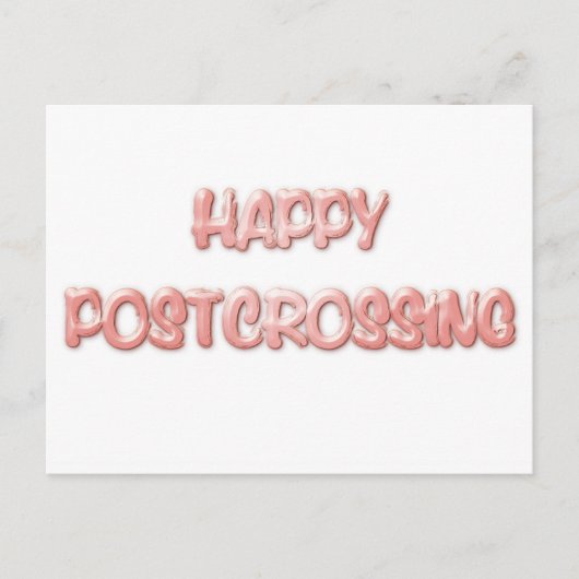 CARTE POSTALE POSTCROISEMENT HEUREUX (Devant)