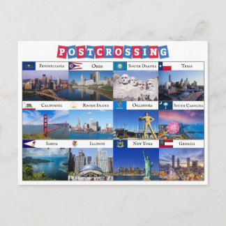 Carte postale Postcrossing