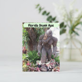 Carte Postale Postcrossing - Photo de l'Homme-singe de Floride (Debout devant)