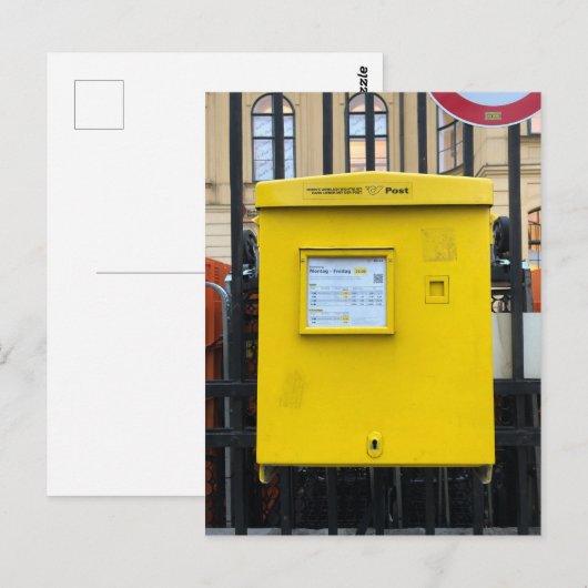 Carte Postale Poste autrichien (Devant / Derrière)