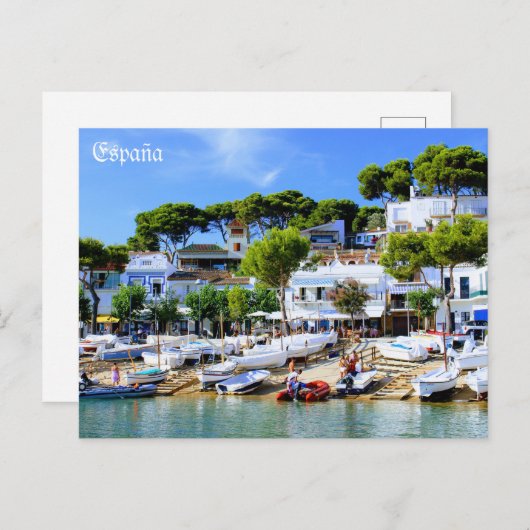 Carte Postale poste Costa Brava en España (Devant / Derrière)
