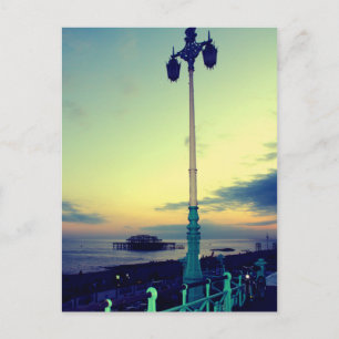 Carte Postale Poste d'ampoule en Brighton, Royaume-Uni