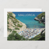 Carte Postale Poste de Calas de Mallorca (Devant / Derrière)