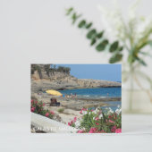 Carte Postale poste de Calas de Mallorca, playa (Debout devant)