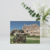 Carte Postale Poste de la Catedral de la isla de Mallorca (Debout devant)